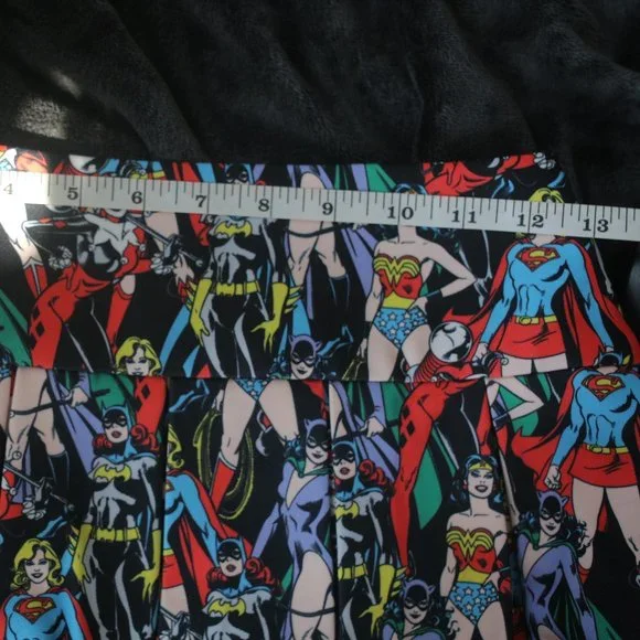 NWT Marvel Living Legends Pleated Mini Skirt. - Picture 7 of 9